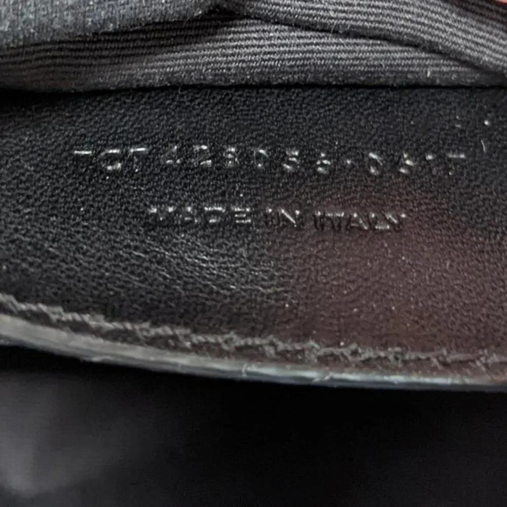 SOLDSaint Laurent Monogram College Medium Black Suede Leather Satchel - Picture 7 of 8